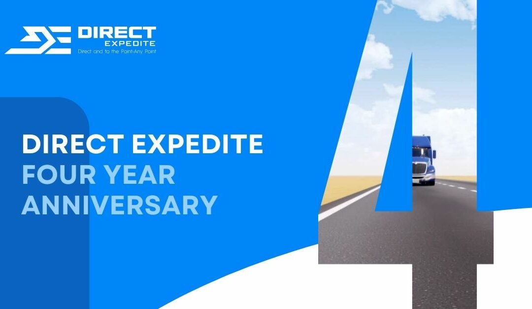 Direct Expedite Four-Year Anniversary